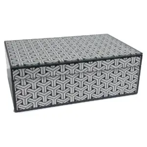 - Opbergbox Feliz klein (Black/white)