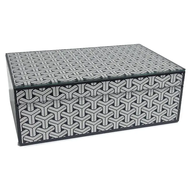 - Opbergbox Feliz klein (Black/white)
