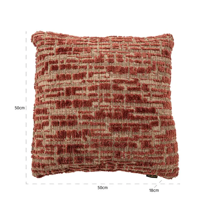 - Kussen Elin 50x50 terra dalia (Dalia 511 Terra)