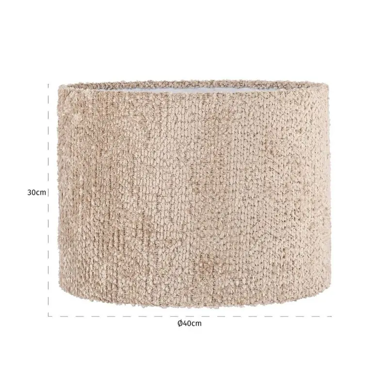 - Lampenkap Emily 40Ø  lovely beige (Be Lovely 170 Beige)