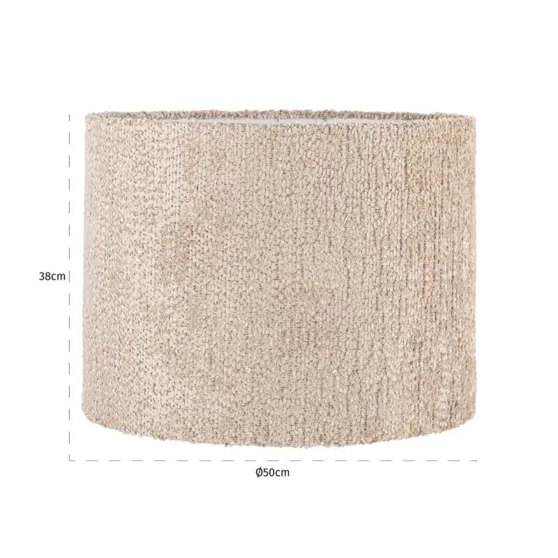 - Lampenkap Emily 50Ø lovely beige (Be Lovely 170 Beige)