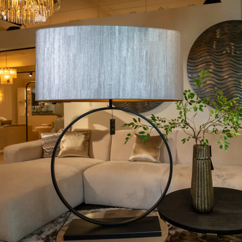 Ringlamp – stijlvolle elegantie met een unieke kap - Afbeelding 4