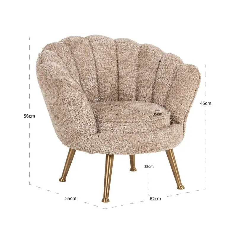 - Kinderstoel Charly lovely beige (Be Lovely 170 Beige)