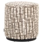 - Poef Lexie 45Ø cream dalia (Dalia 11 Cream)
