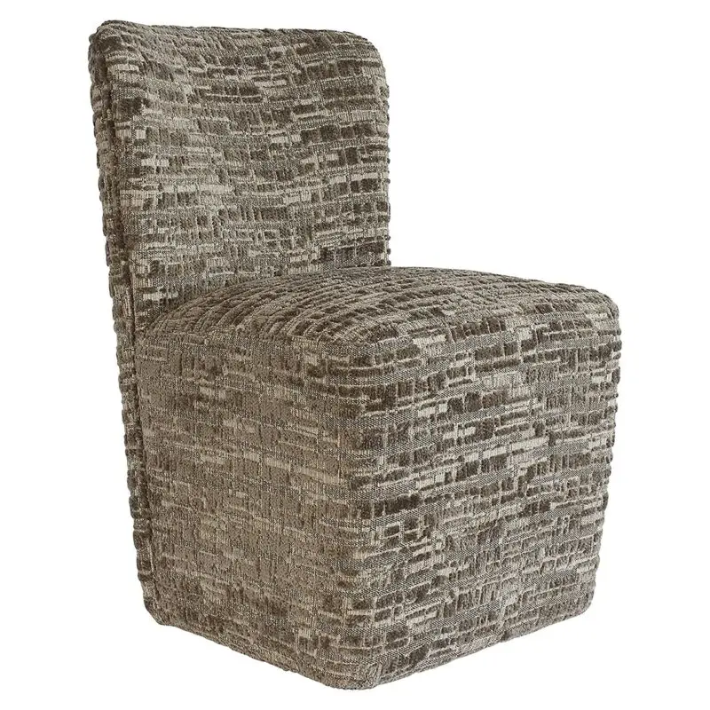 - Stoel Lorain met wieltjes greige dalia (Dalia 45 Greige)