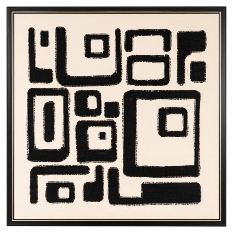 - Wall art Shanita (Black/white)