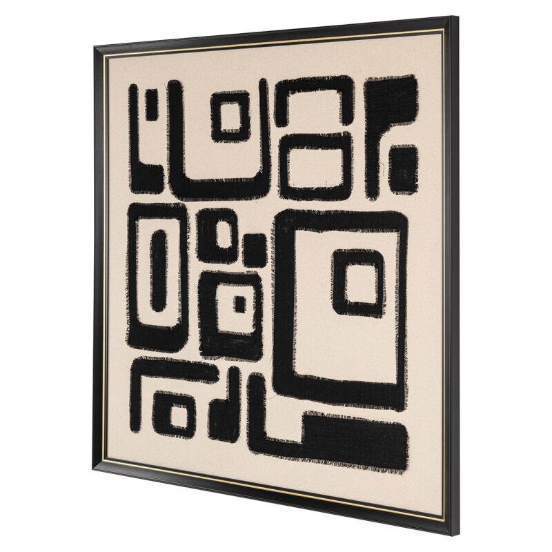 - Wall art Shanita (Black/white)