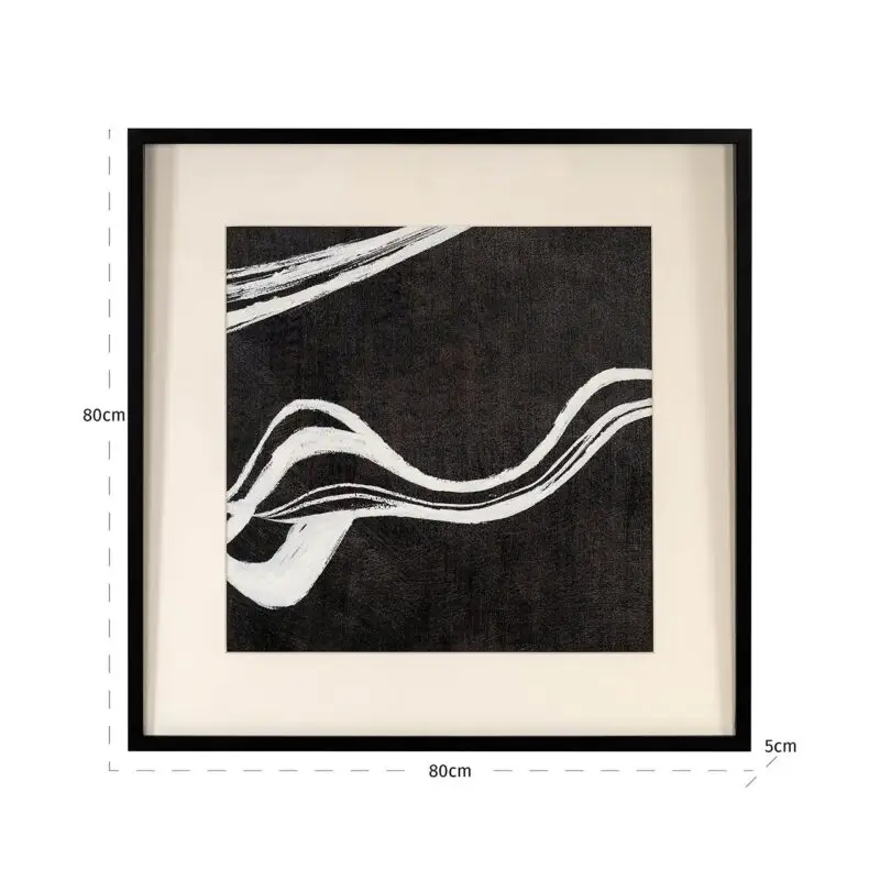 - Wall art Jozra (Black/white)