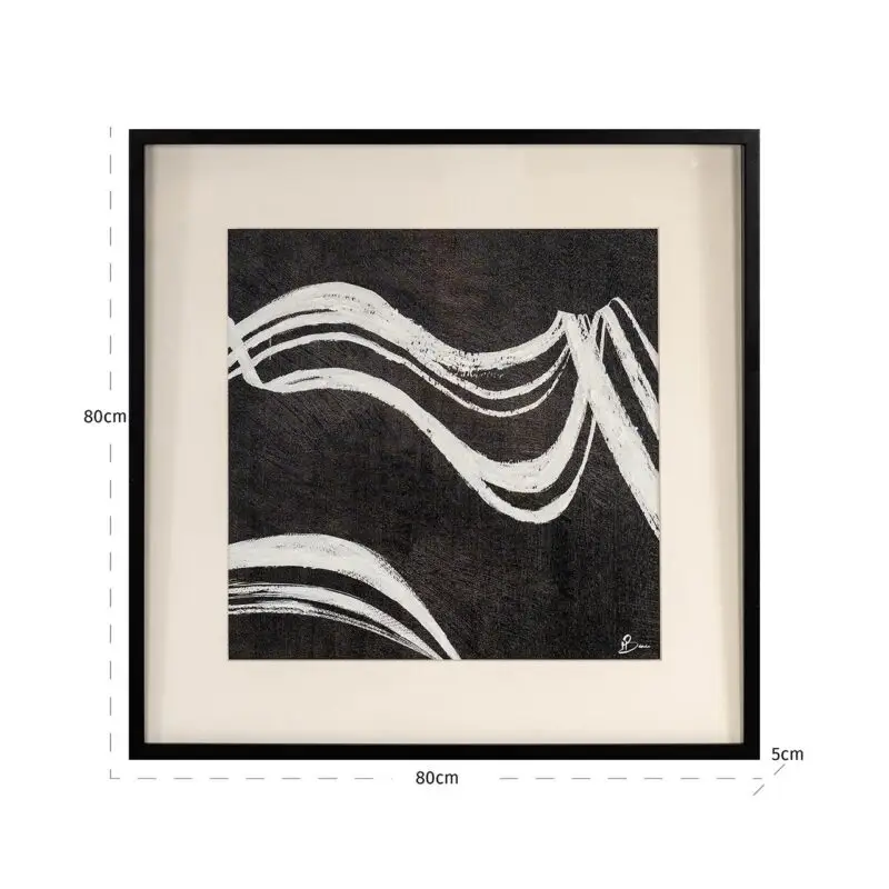 - Wall art Jozy (Black/white)