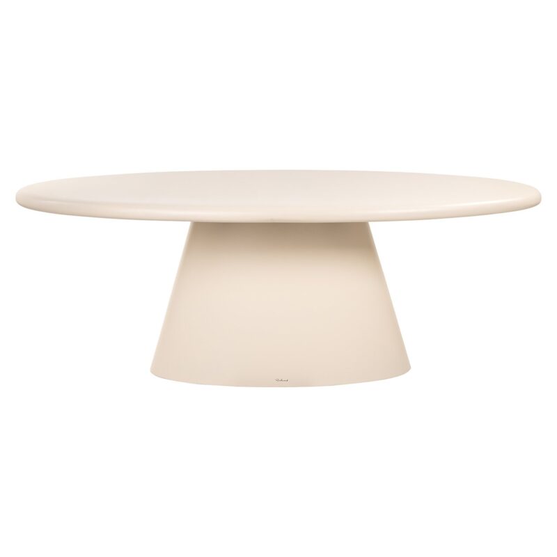 - Eettafel Urban Bloom oval 220 indoor/outdoor (Sandstone)