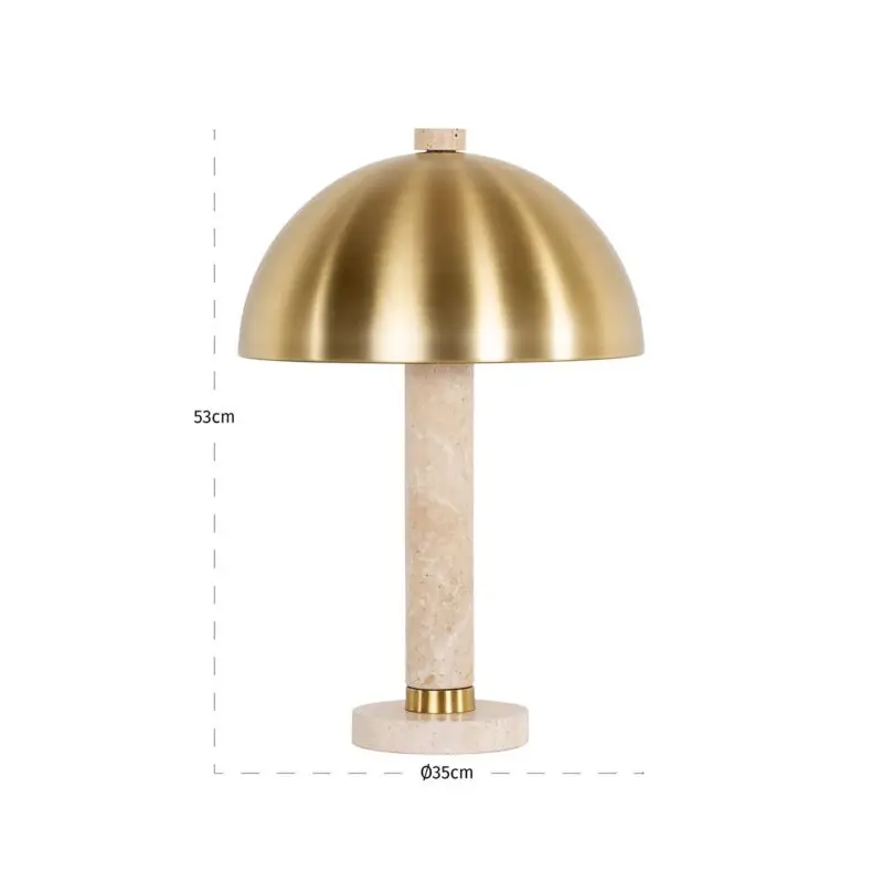 - Tafellamp Jara (Brushed Gold)