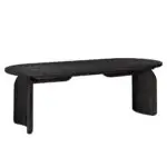 - Eettafel Fairmont black 235 (Dark coffee)