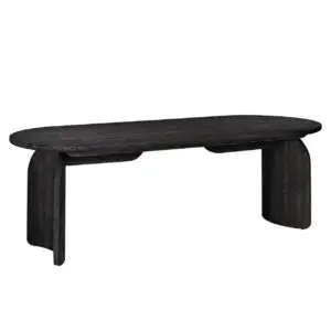 - Eettafel Fairmont black 235 (Dark coffee)