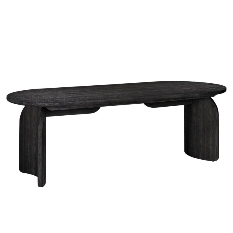 - Eettafel Fairmont black 235 (Dark coffee)