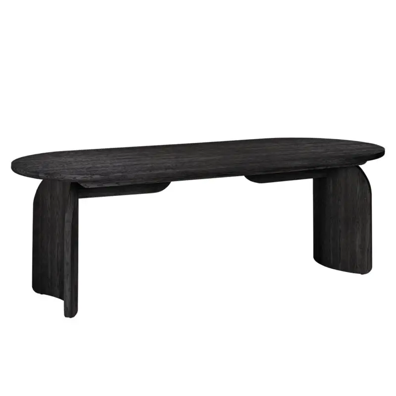 - Eettafel Fairmont black 270 (Dark coffee)