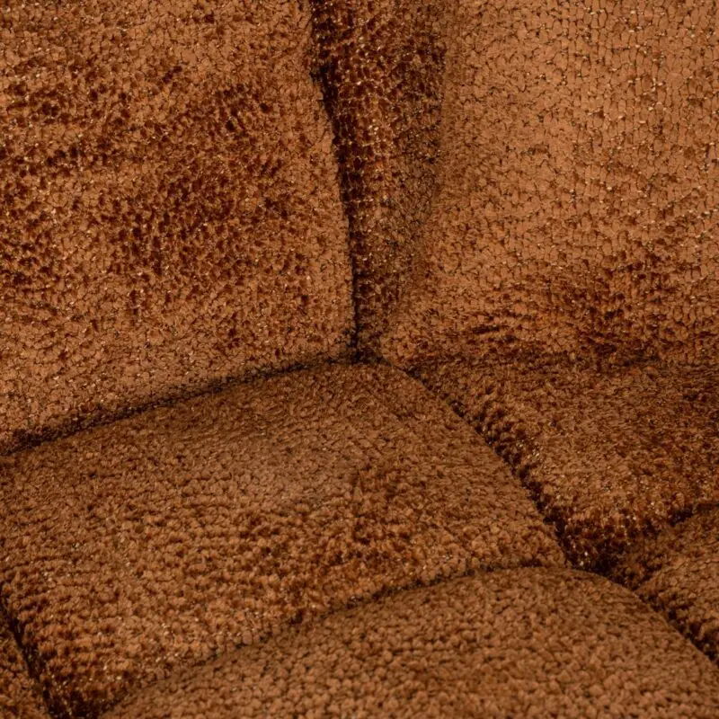 - Sofa Cube 3-zits + lounge rechts (Be Lovely 603 Cinnamon)