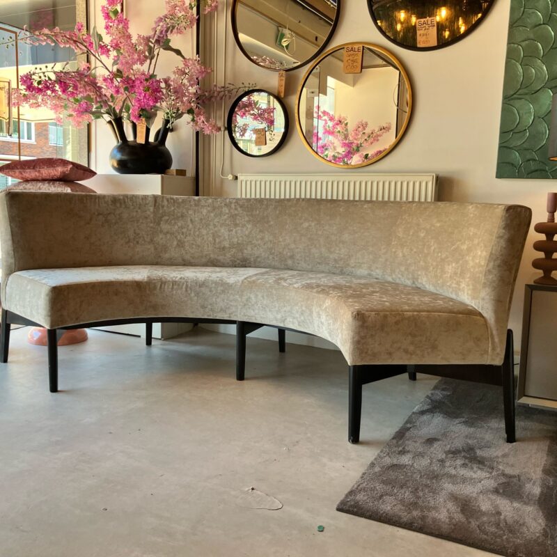 Eetbank voor ronde eettafel outlet804