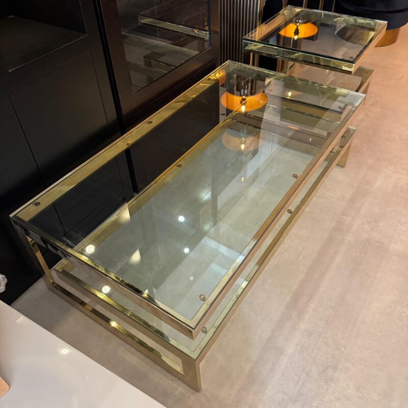 Messing salontafel outlet846