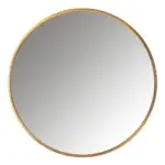 Richmond – Spiegel Maevy goud 110Ø (Gold)