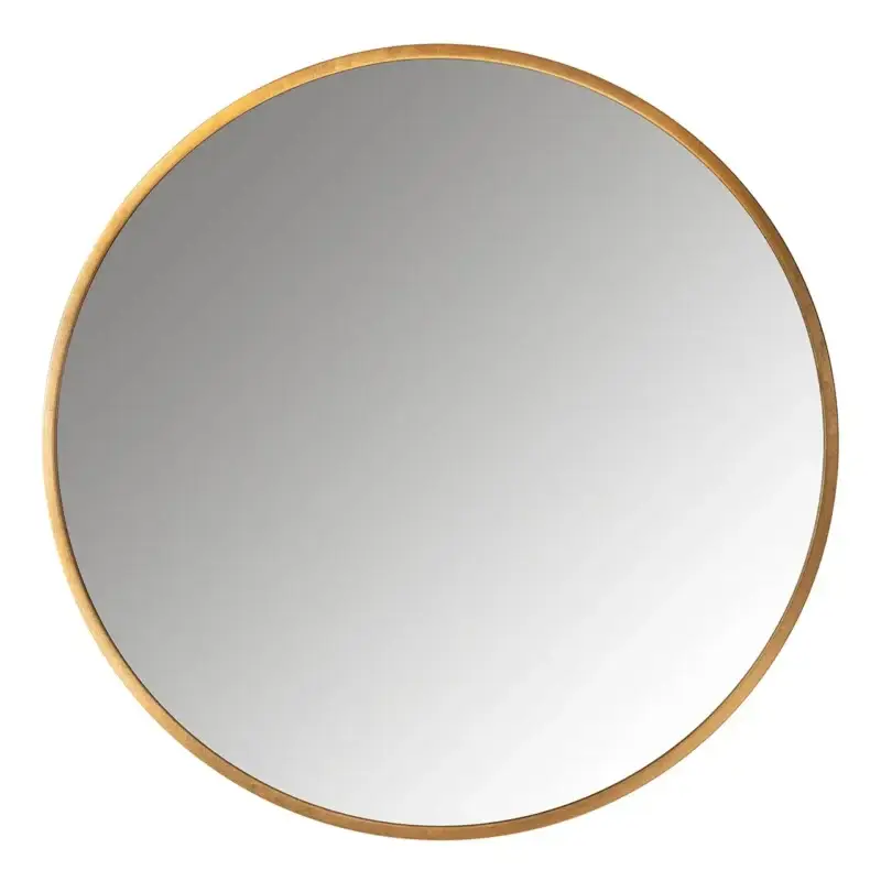 Richmond – Spiegel Maevy goud 110Ø (Gold)