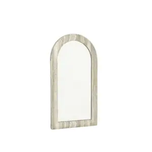 - Spiegel Calvo grey faux travertine