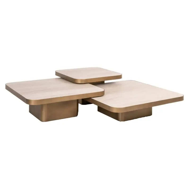 - Salontafel Cumulus beige (Set of 3)