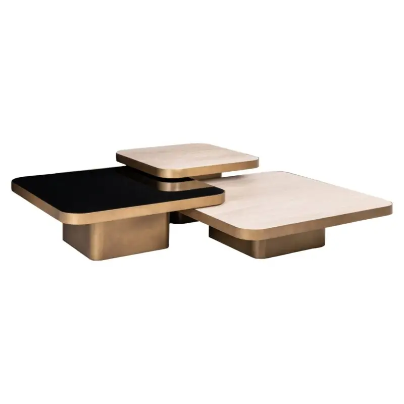 - Salontafel Cumulus beige (Set of 3)