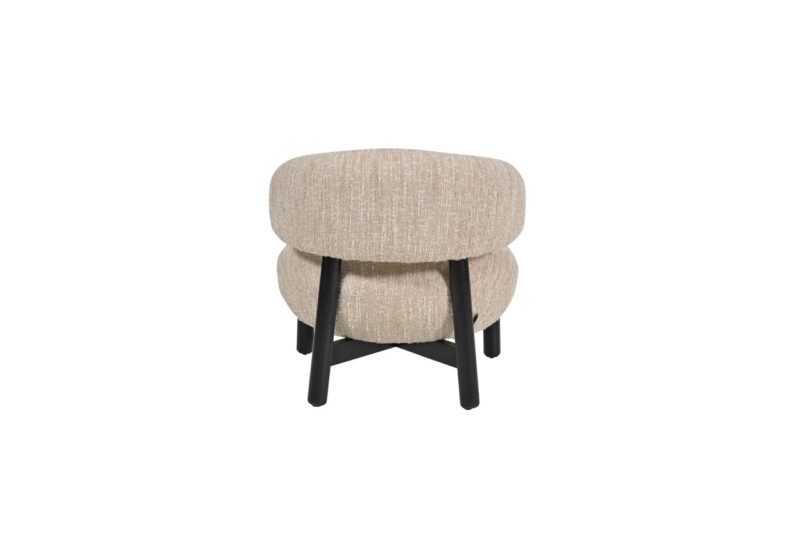 - Lounge stoel Ornella beige angora