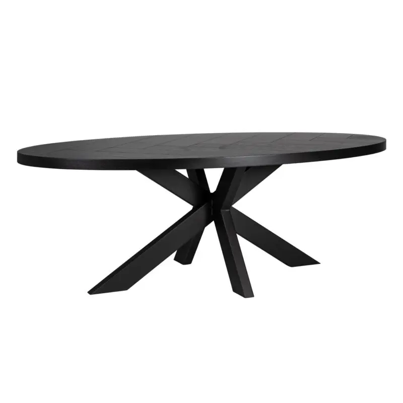 - Eettafel Spider black base