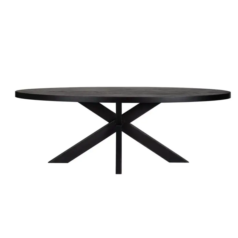 - Eettafel Spider black base