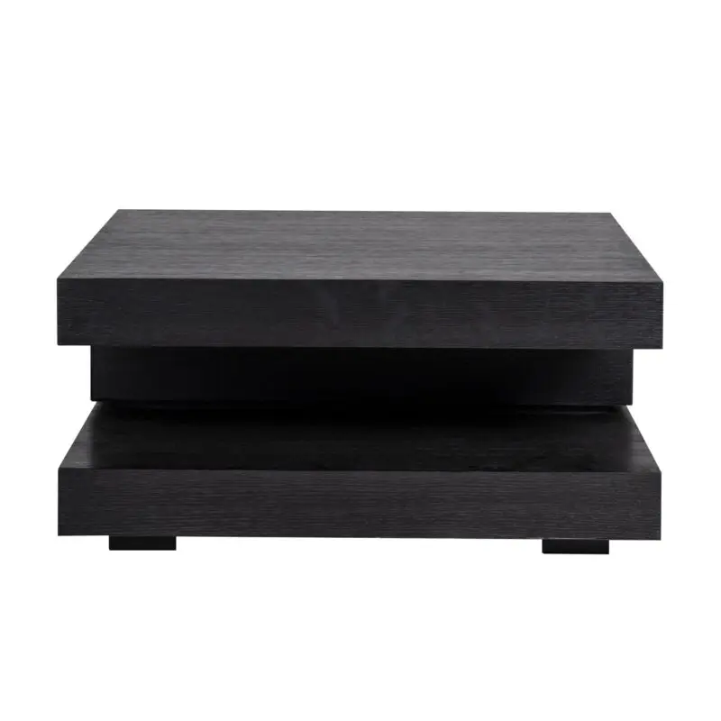 - Salontafel Oakura black 90x90