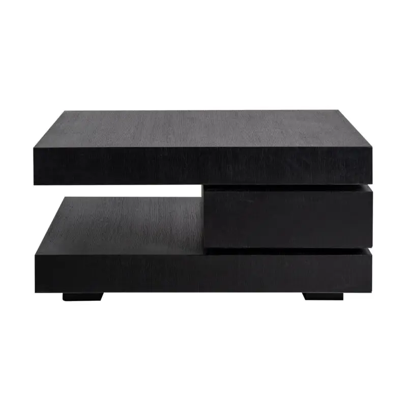 - Salontafel Oakura black 90x90