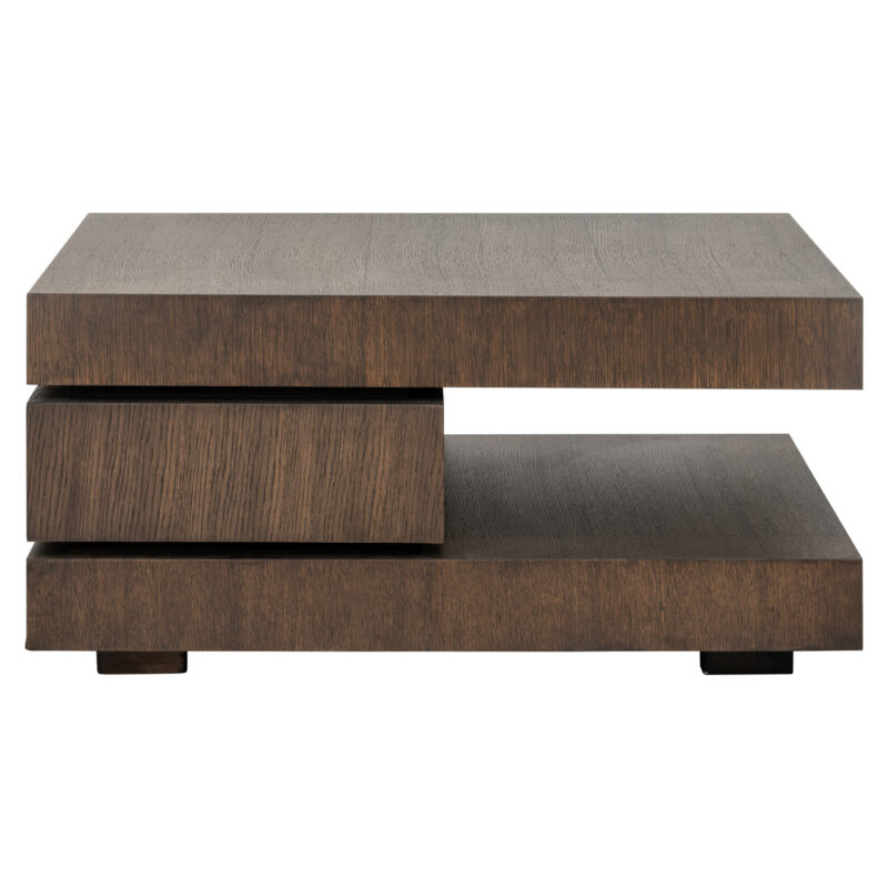 - Salontafel Oakura brown 90x90