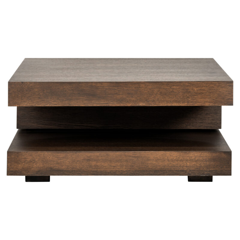 - Salontafel Oakura brown 90x90