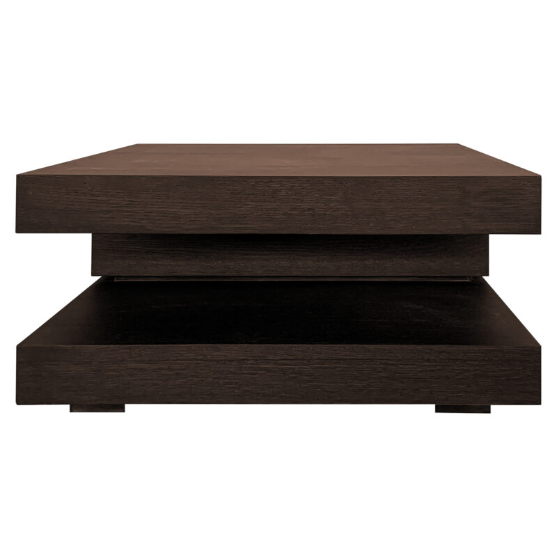 - Salontafel Oakura brown 90x90