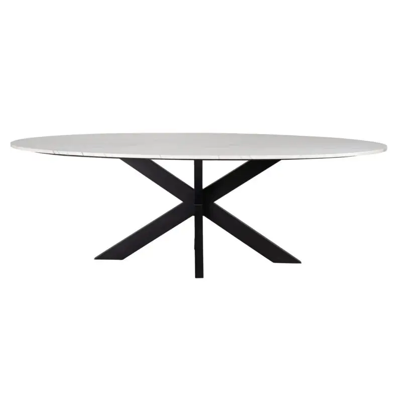 - Eettafel Lexington white oval 230