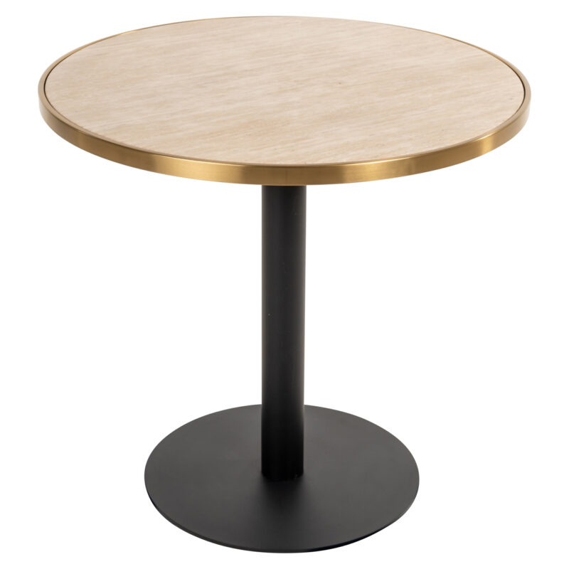 - Bistrotafel Brazza beige 80Ø