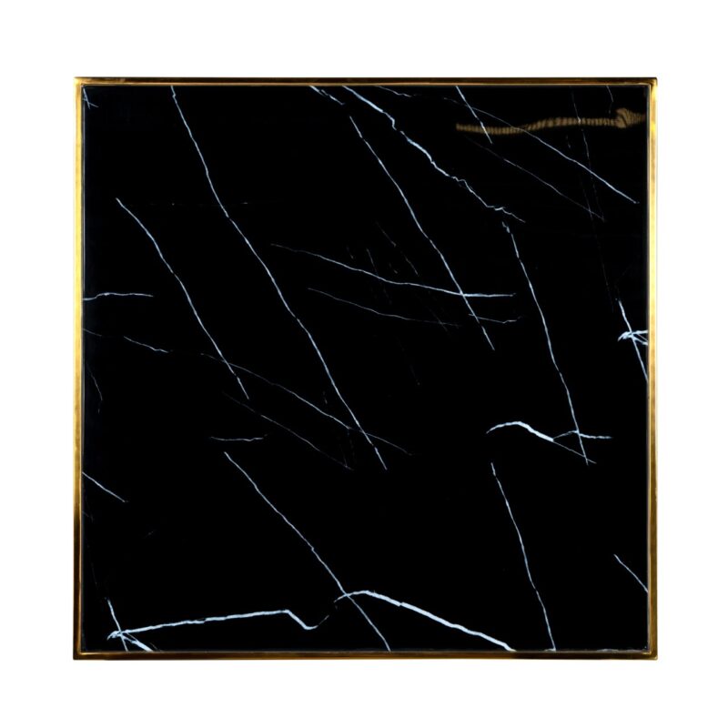 - Bistrotafel Can Roca black/gold 70x70