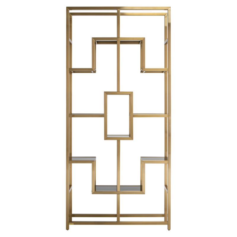 - Wandkast Magnus brushed gold
