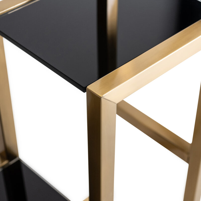 - Wandkast Magnus brushed gold