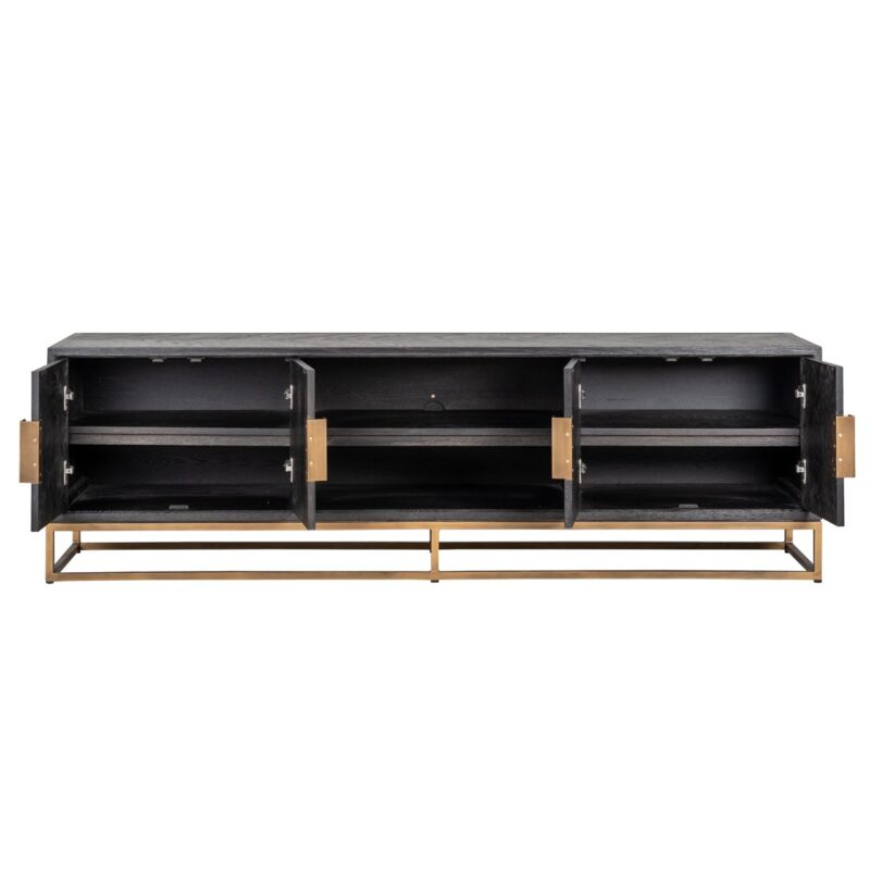 - TV-meubel Blackbone Brass black rustic 200