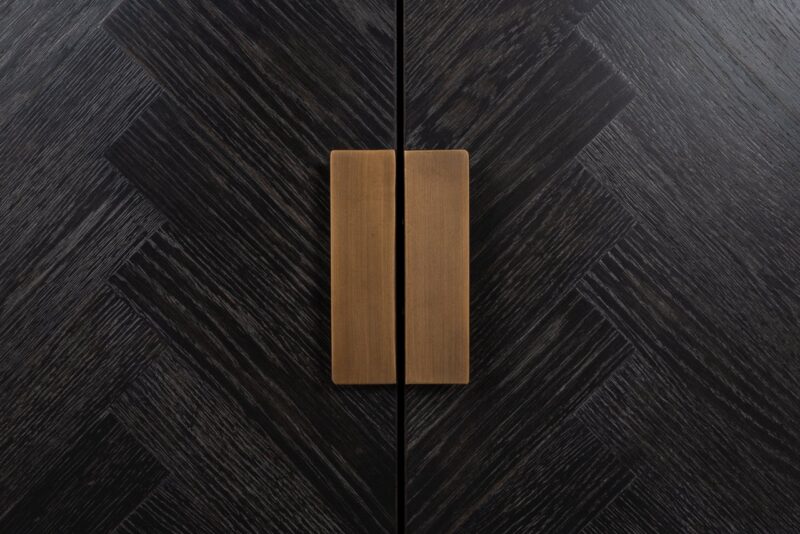 - TV-meubel Blackbone Brass black rustic 200