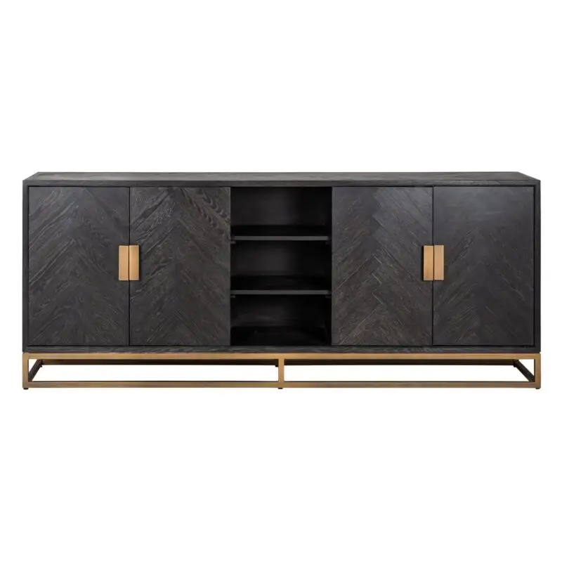 - Dressoir Blackbone Brass black rustic