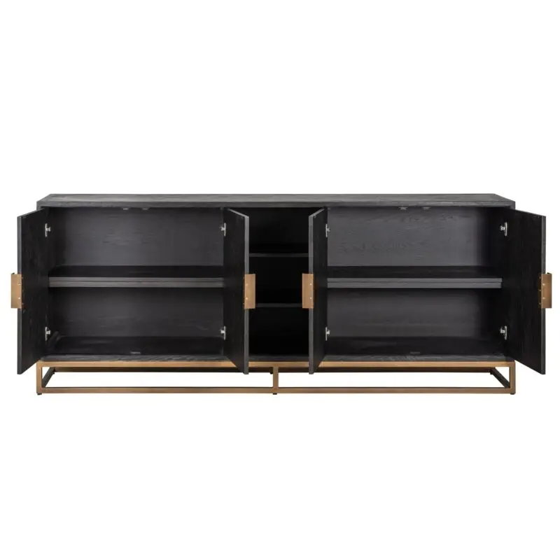 - Dressoir Blackbone Brass black rustic