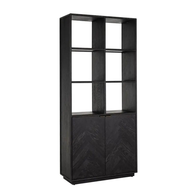 - Wandkast Blackbone Brass black rustic
