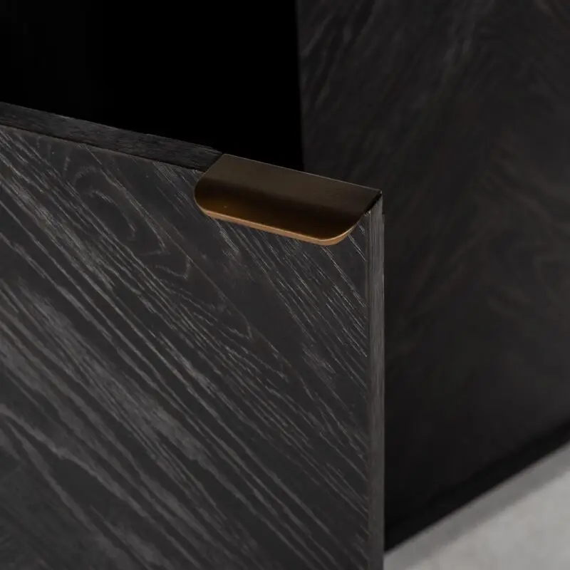 - Wandkast Blackbone Brass black rustic