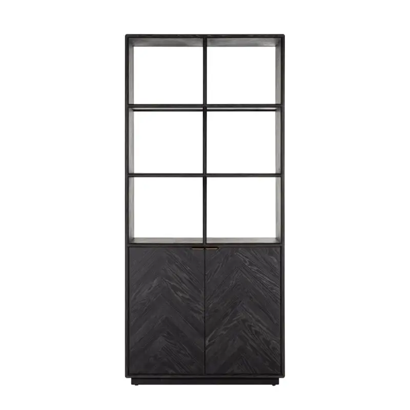 - Wandkast Blackbone Brass black rustic