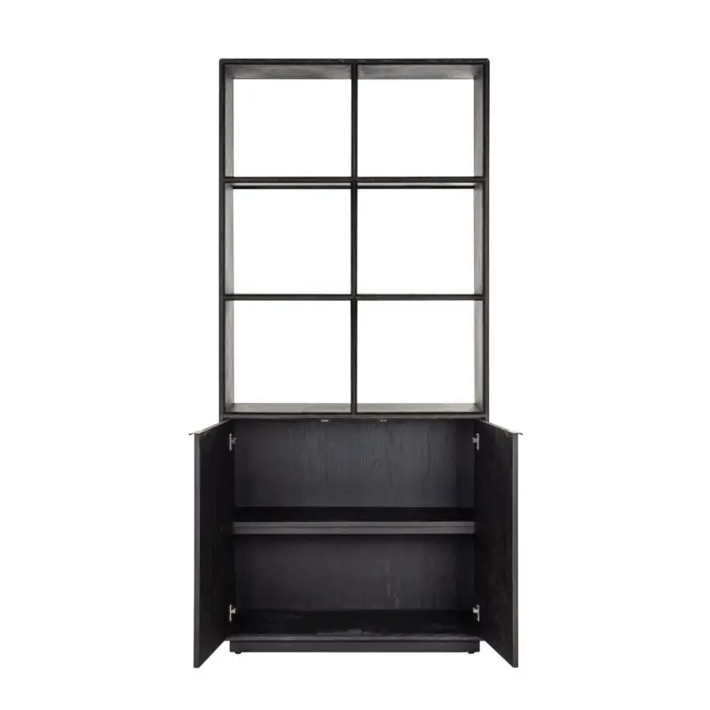- Wandkast Blackbone Brass black rustic