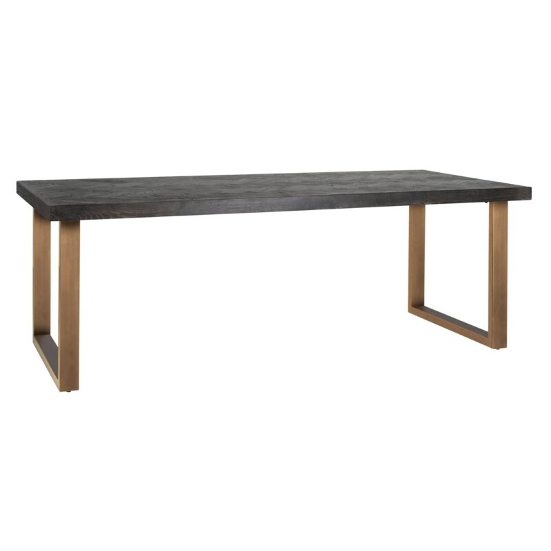 - Eettafel Blackbone Brass black rustic 220