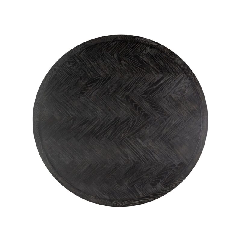 - Eettafel Blackbone Brass black rustic 140Ø